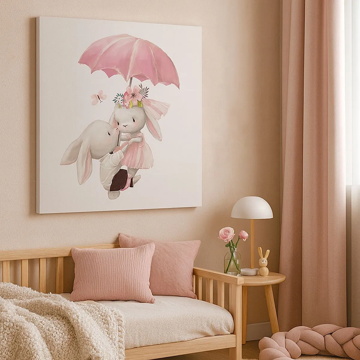 Tablou pe pânză - Pur și simplu dragoste - 30x30 cm