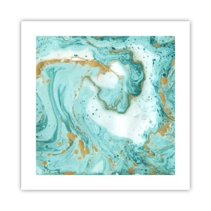 Poster - Sub marele val al perioadei Edo - 40x40 cm