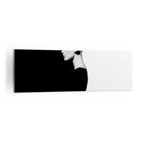 Tablou pe pânză - Pur și simplu o femeie - 160x50 cm