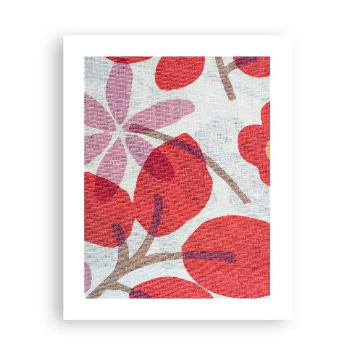 Poster - Aranjament floral în roz - 40x50 cm