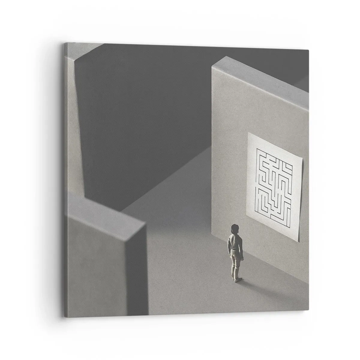 Tablou pe pânză - Dar unde sunt? - 70x70 cm