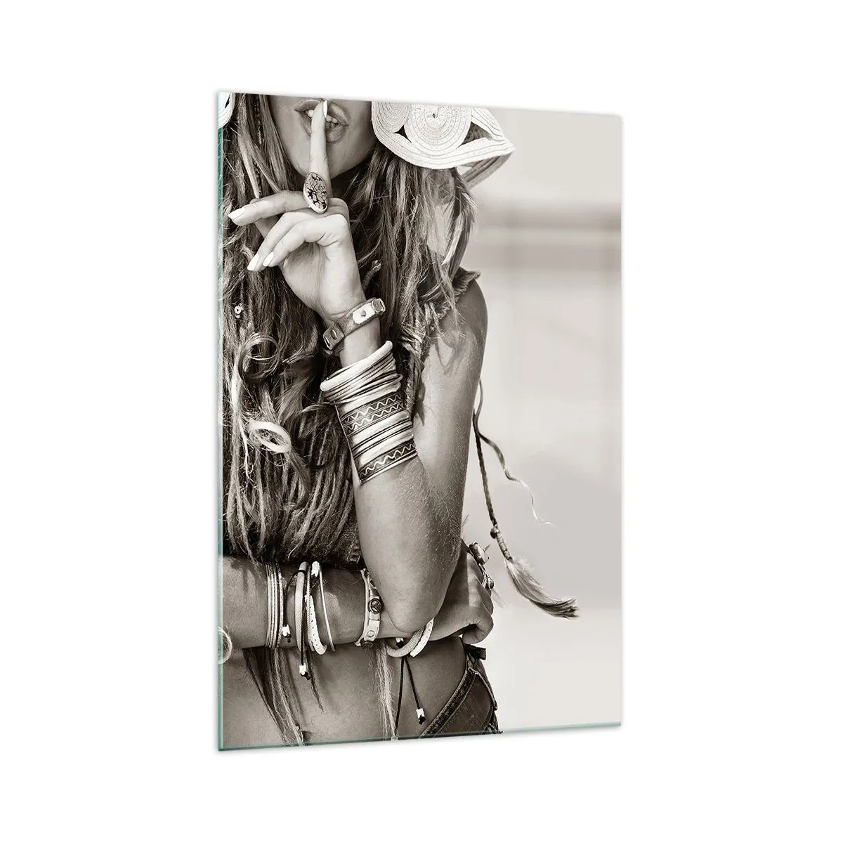 Tablou pe sticlă - Ca o fată - 70x100 cm