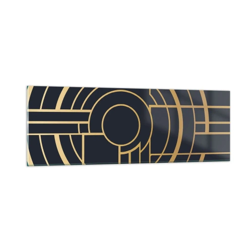 Tablou pe sticlă - Întoarcerea lucrurilor - 90x30 cm