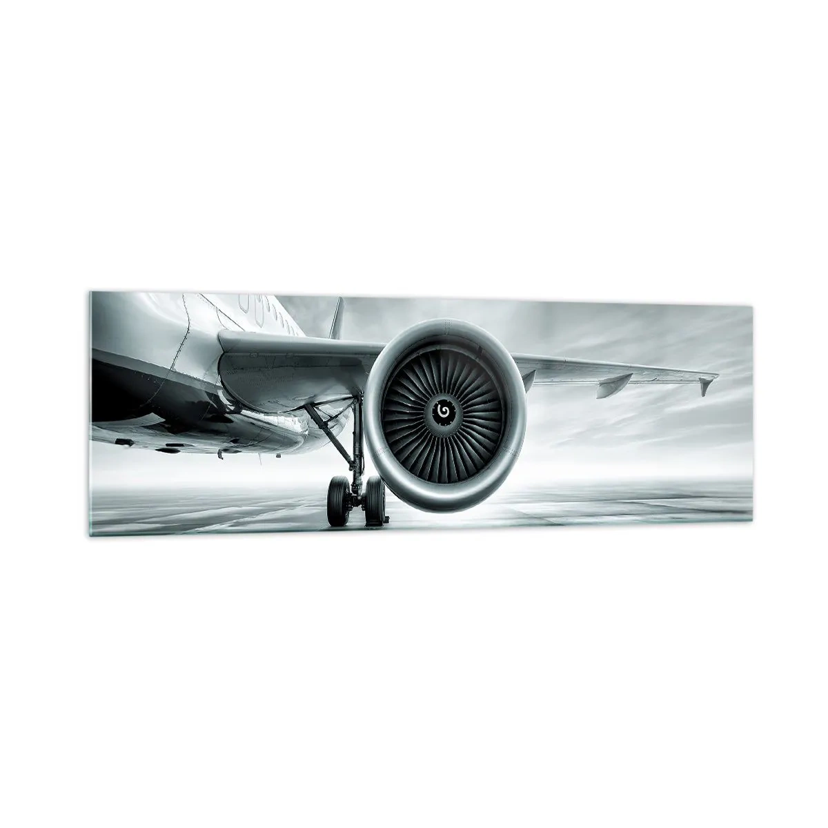 Tablou pe sticlă - Ce putere! - 160x50 cm