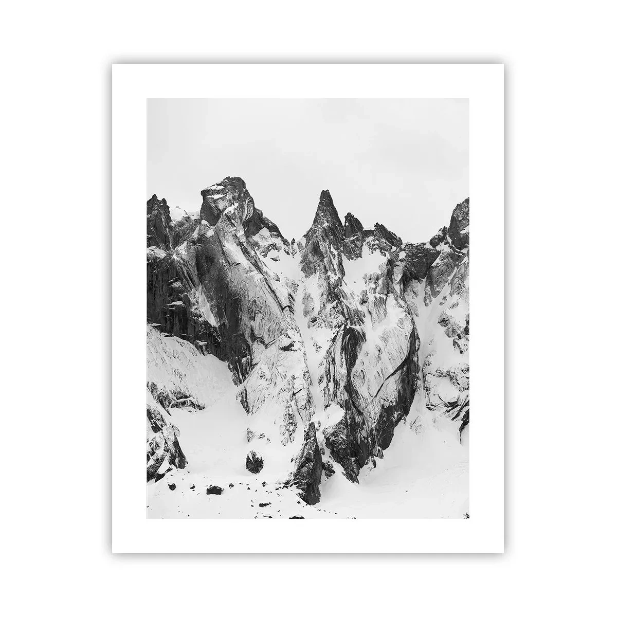 Poster - Amenințarea crestei de granit - 40x50 cm