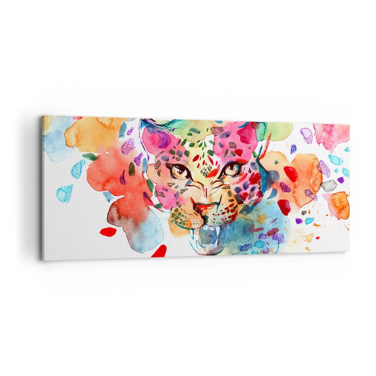 Tablou pe pânză - Frumoasa și bestia - 120x50 cm