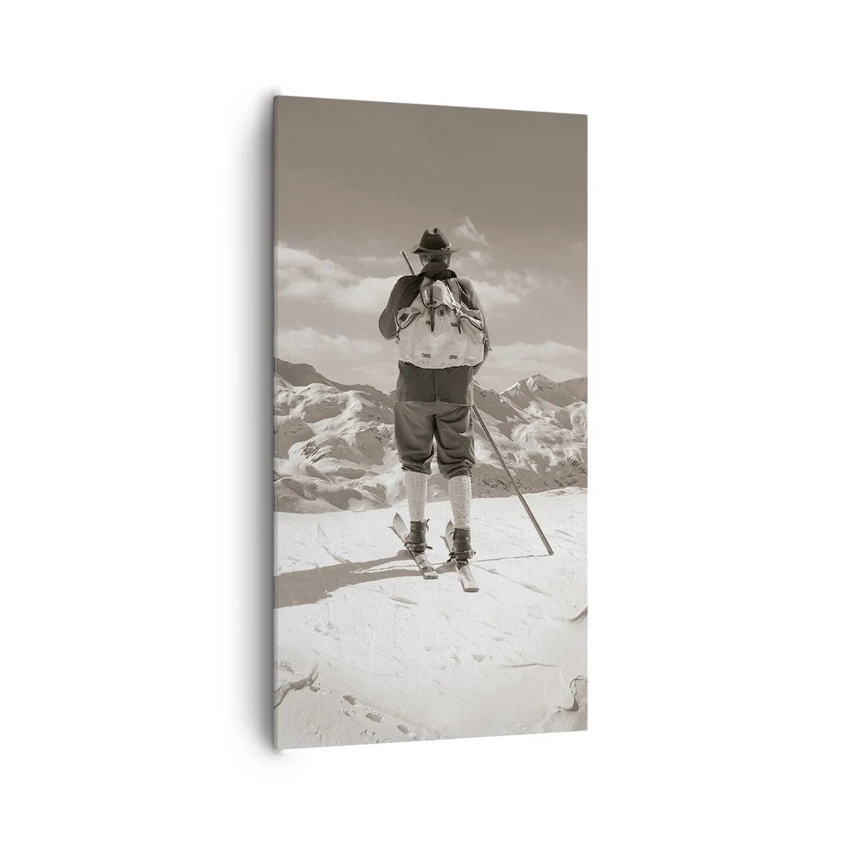 Tablou pe pânză - Și munții sunt la fel - 65x120 cm