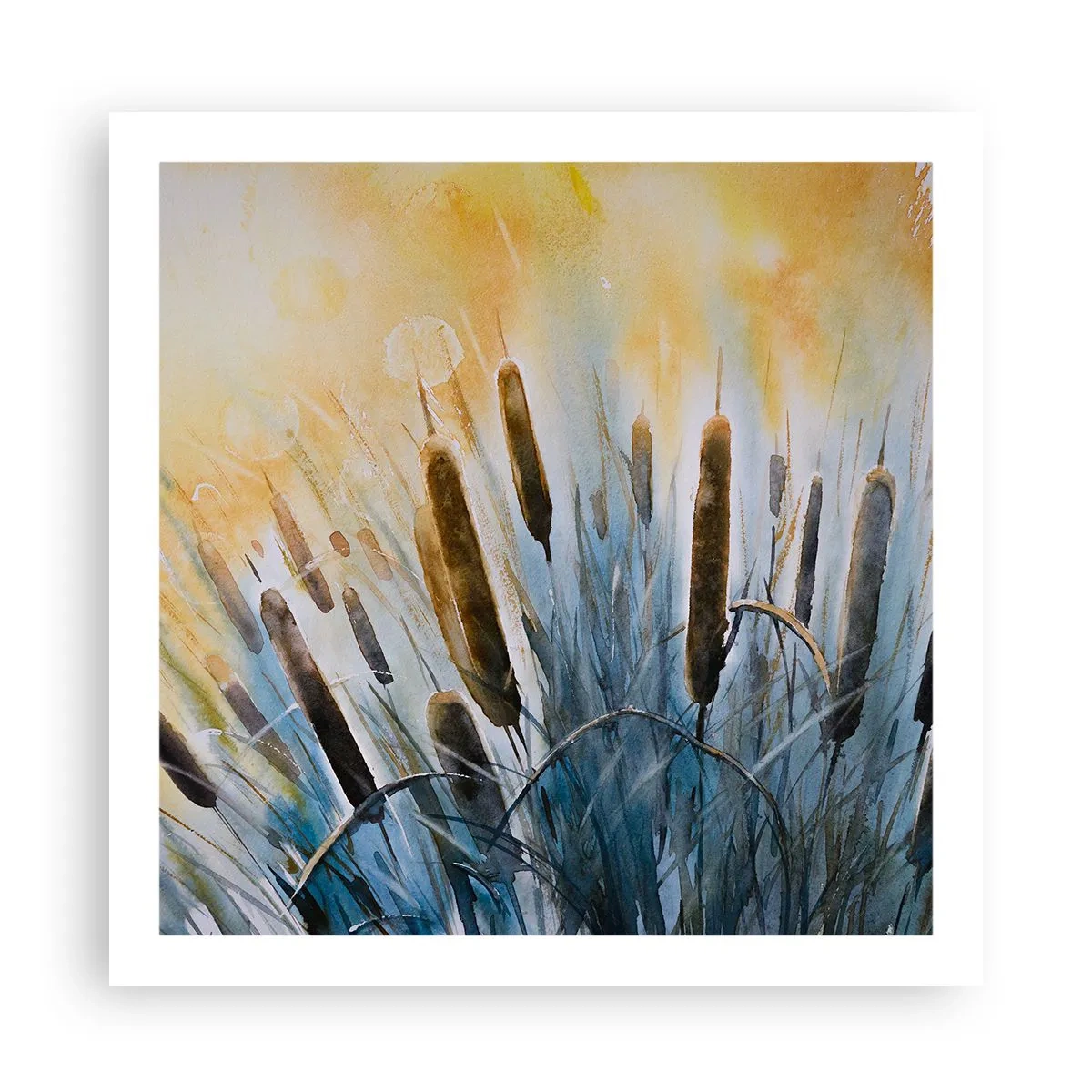 Poster - Răcoarea apei, căldura soarelui - 60x60 cm