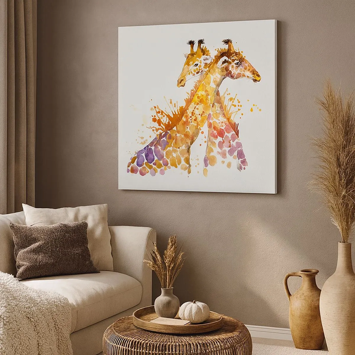 Tablou pe pânză - Prietenie sau dragoste - 30x30 cm