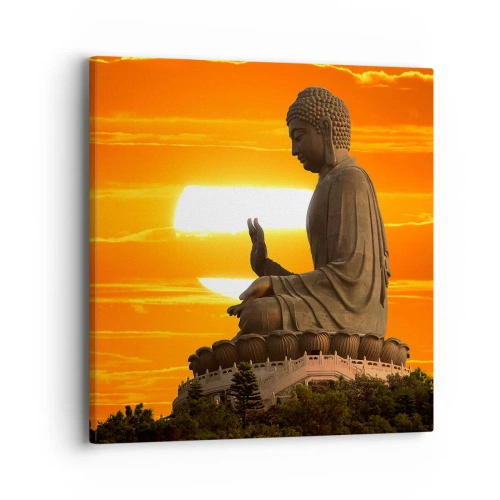 Tablou pe pânză - Fără frică de lume - 40x40 cm