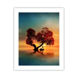 Poster - Lume îndepărtată și tăcută - 40x50 cm