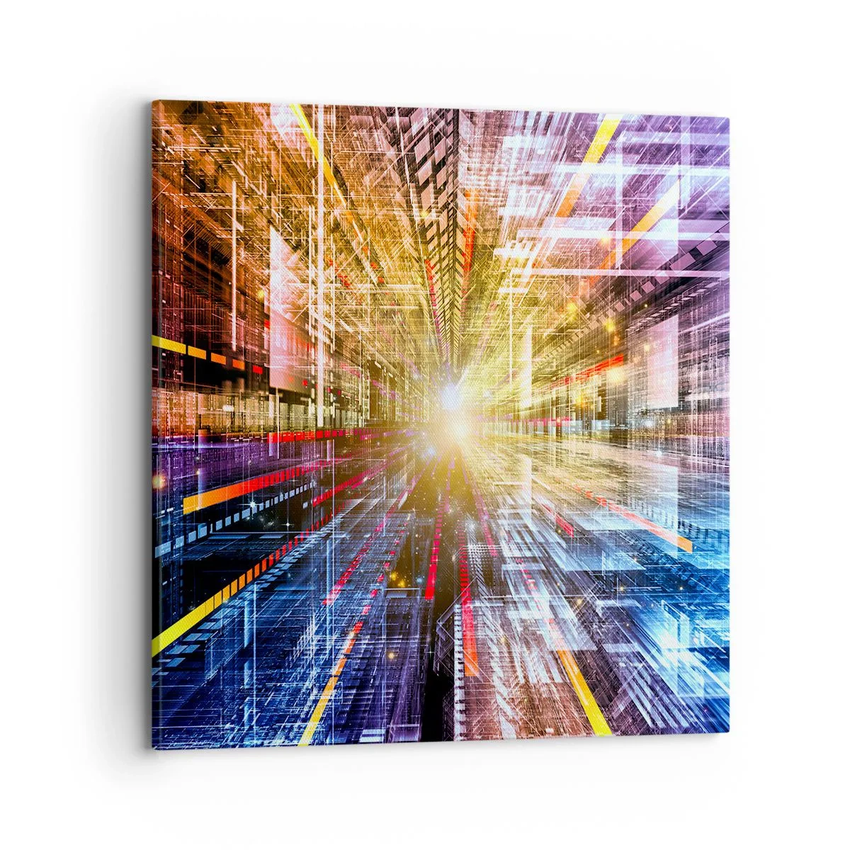 Tablou pe pânză - Coridor luminos - 70x70 cm
