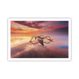 Poster - Liniștea unei seri tropicale - 91x61 cm