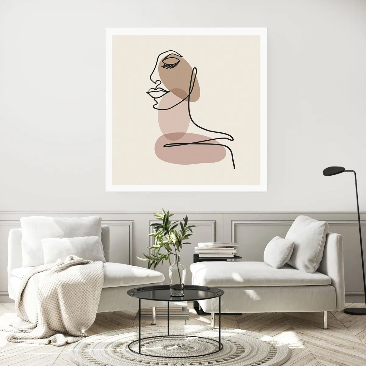 Poster - Ascultându-se pe sine - 60x60 cm