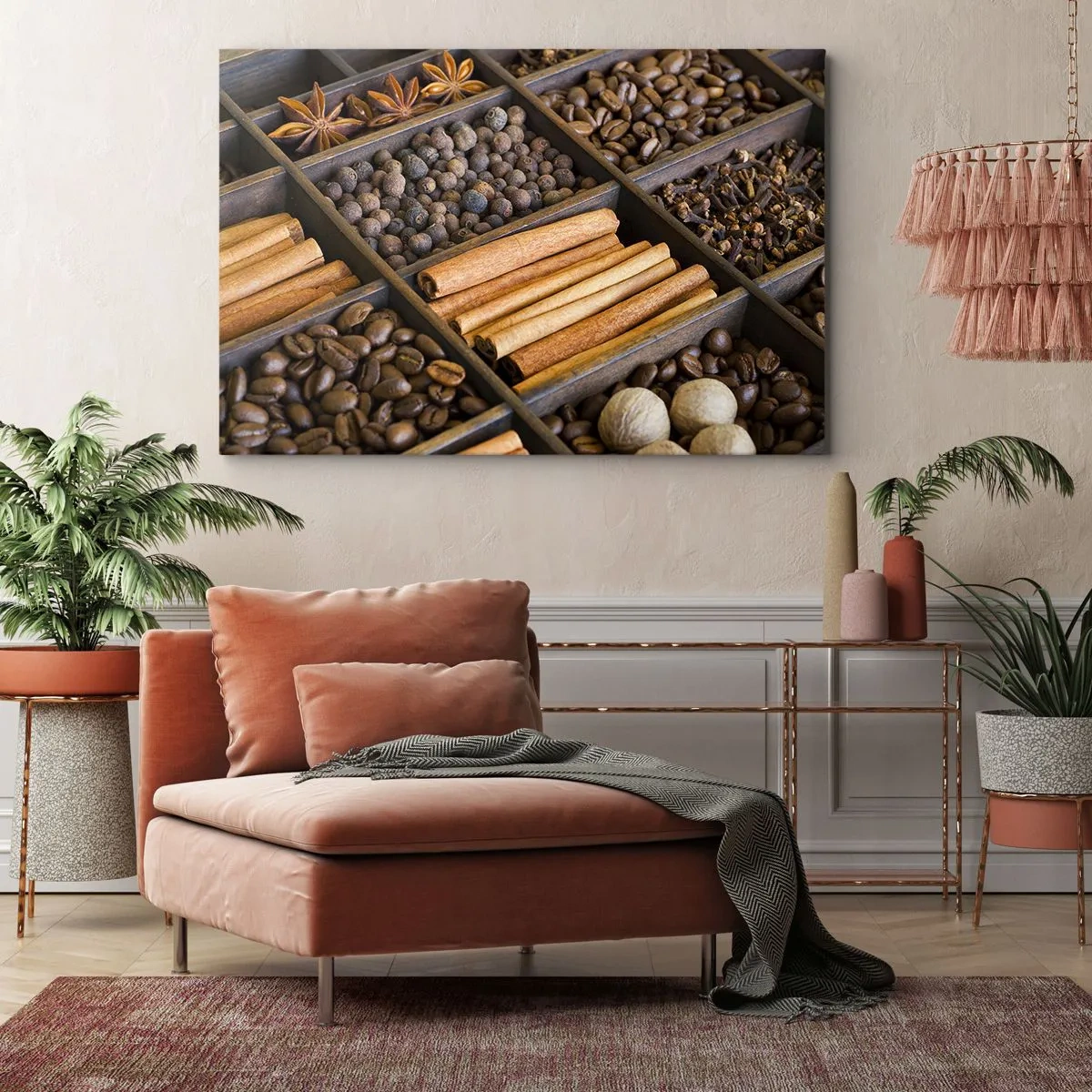 Tablou pe pânză - Tezaur de arome - 100x70 cm