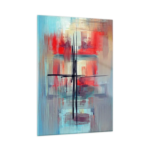 Tablou pe sticlă - Peisaj dintr-o dimensiune necunoscută - 50x70 cm