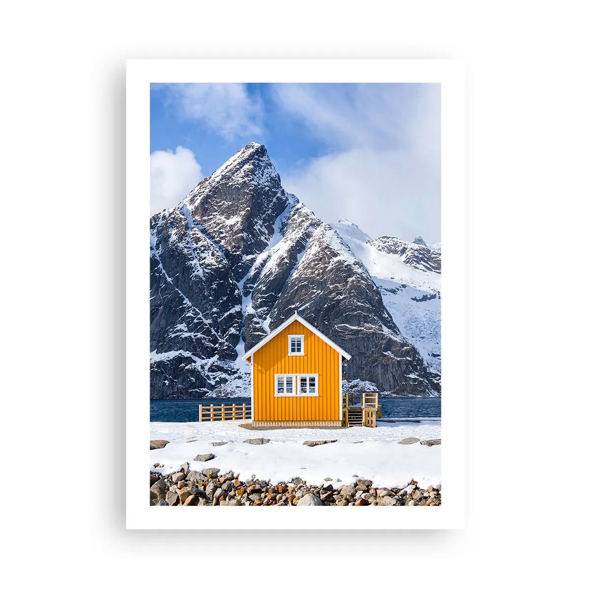 Poster - Vacanță scandinavă - 50x70 cm