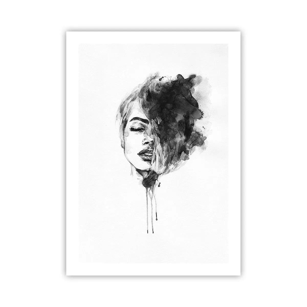 Poster - La ce visează frumoasa - 50x70 cm