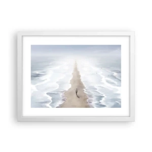 Poster în ramă albă - Un viitor luminos - 40x30 cm