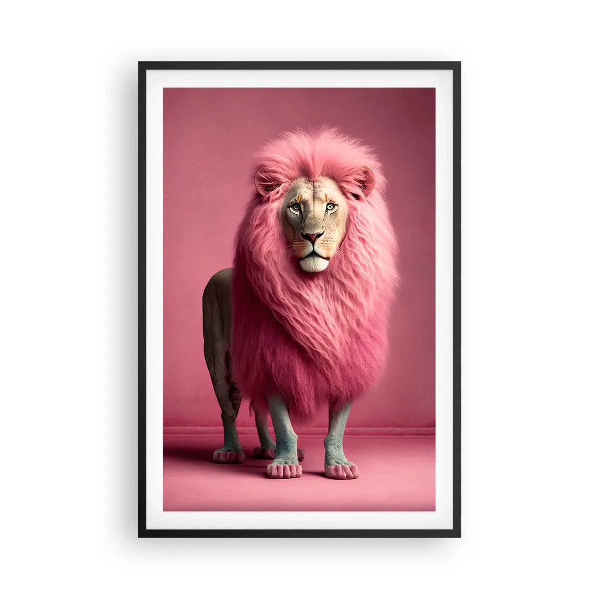 Poster în ramă neagră - Și nu-ți mai este frică - 61x91 cm