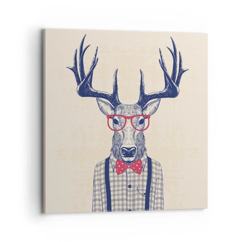 Tablou pe pânză - O extravaganță jucăușă - 70x70 cm