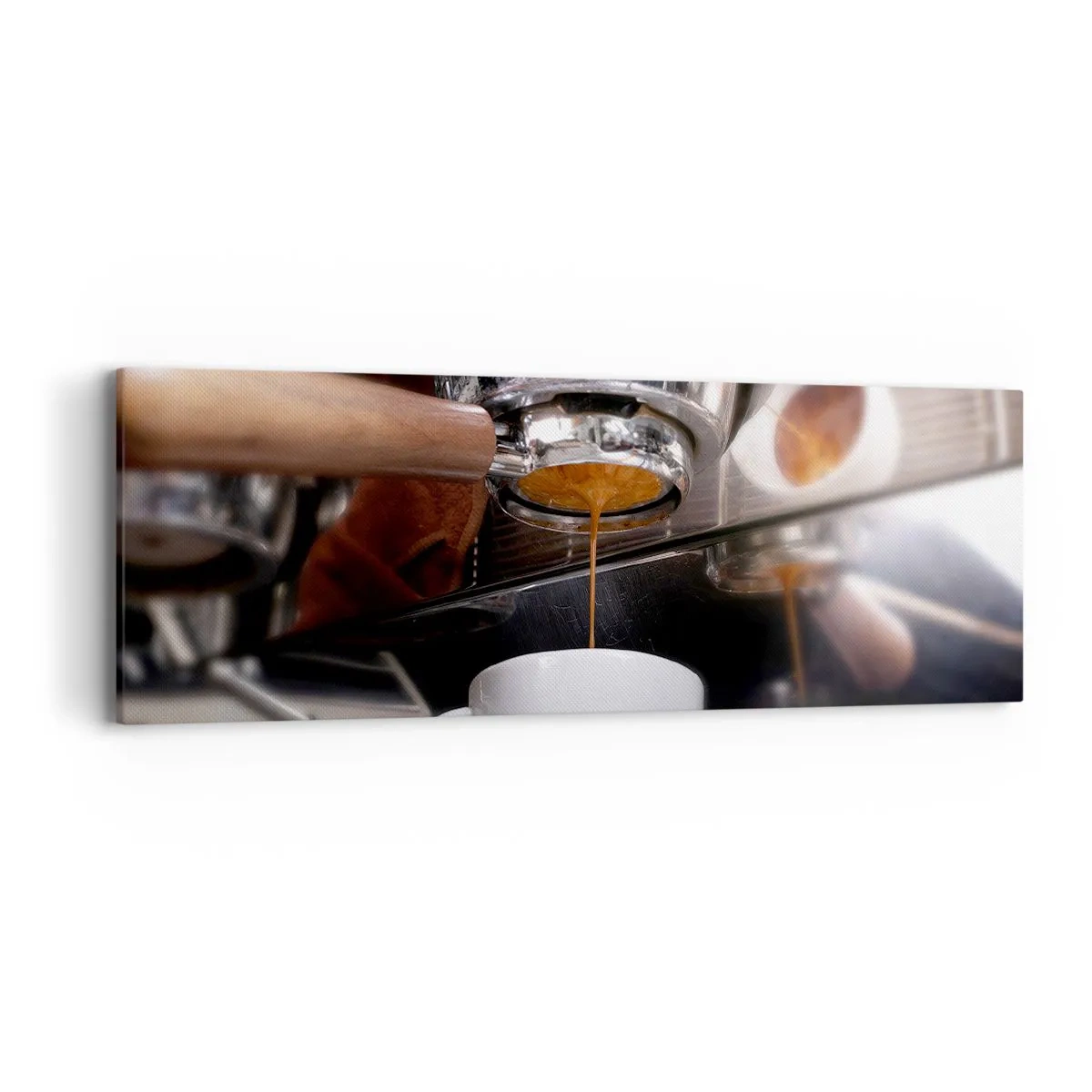 Tablou pe pânză - Cel mai bun moment al zilei - 90x30 cm