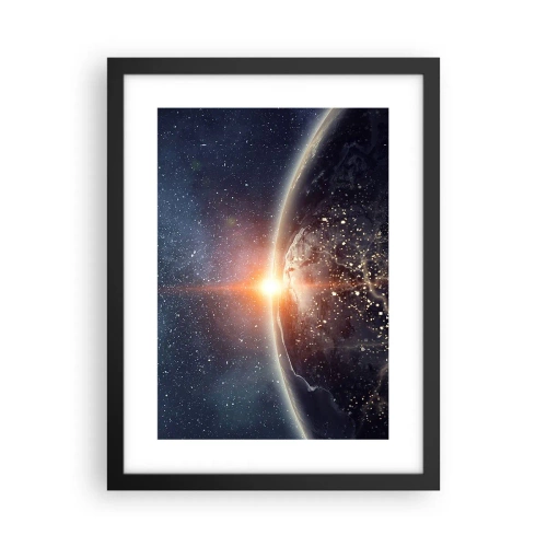 Poster în ramă neagră - Într-o nouă perspectivă - 30x40 cm