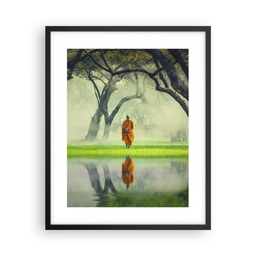 Poster în ramă neagră - Pe drumul spre iluminare - 40x50 cm