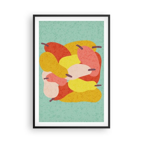 Poster în ramă neagră - Gustă soarele de vară - 61x91 cm