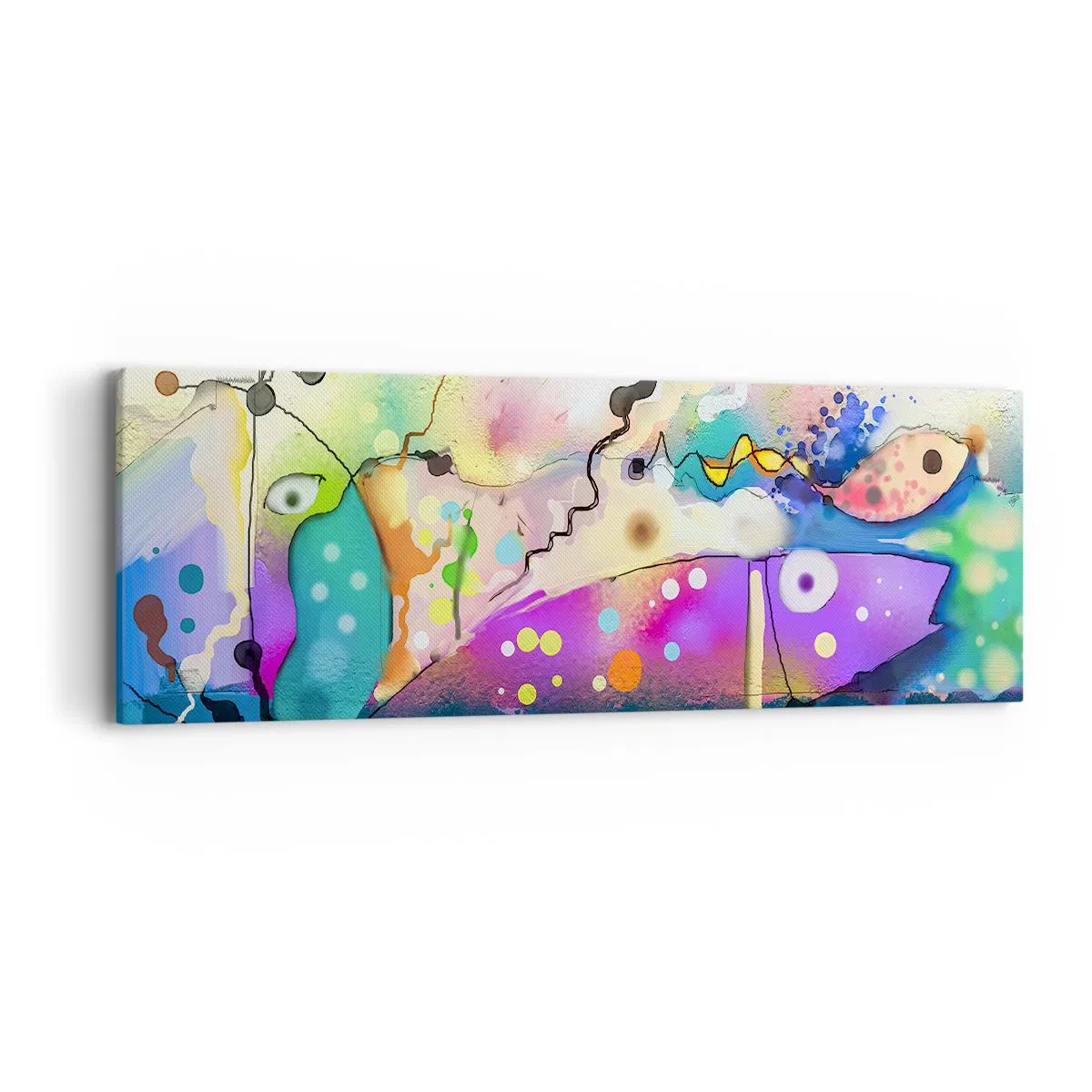 Tablou pe pânză - Fără cuvinte! - 90x30 cm