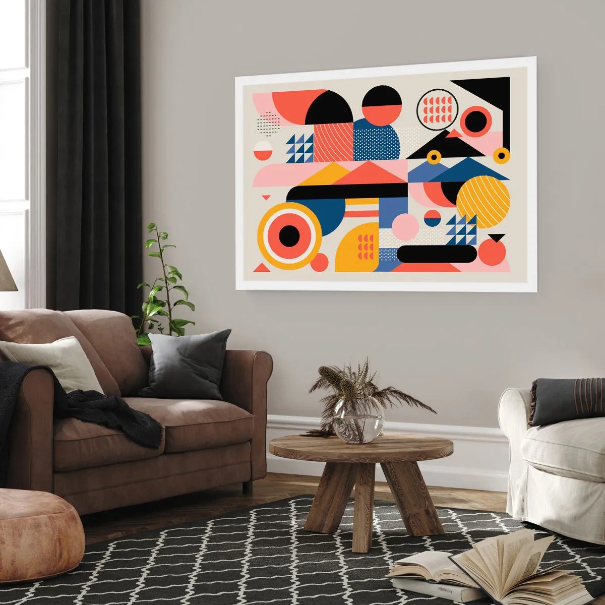 Poster - Compoziție: joacă-te - 100x70 cm