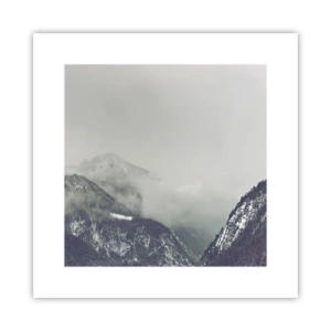Poster - Valea cețoasă - 30x30 cm
