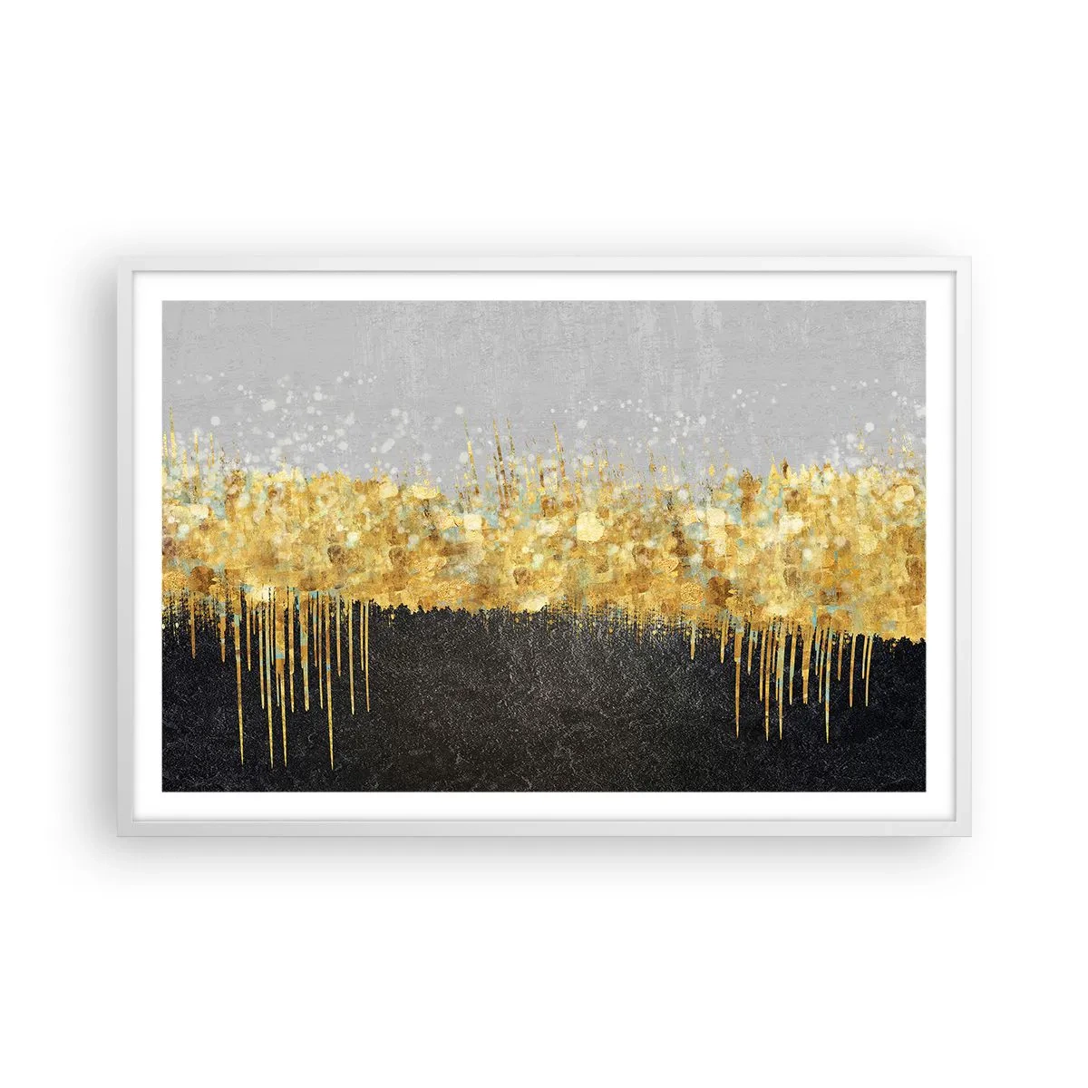 Poster în ramă albă - Înăuntru și în sus - 91x61 cm