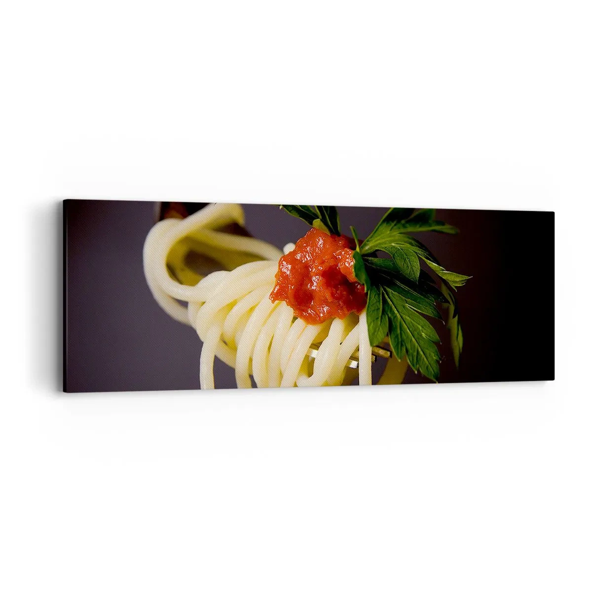 Tablou pe pânză - Mușcătură gustoasă - 90x30 cm