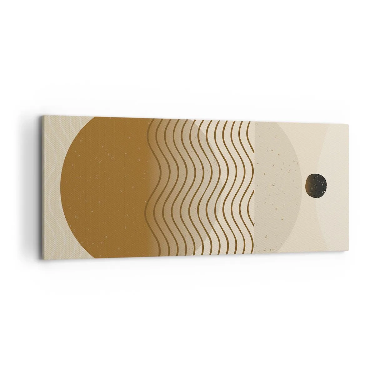 Tablou pe pânză - Despre originea figurilor geometrice - 120x50 cm