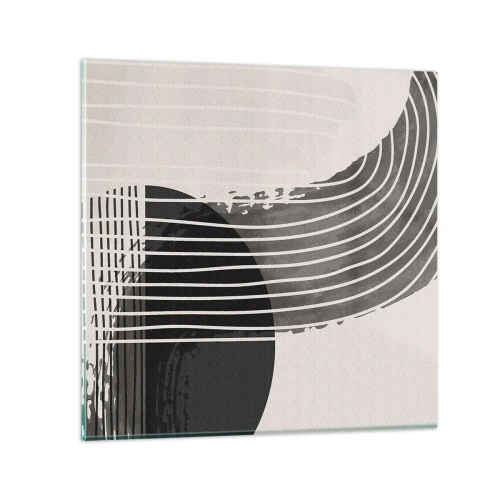 Tablou pe sticlă - Până acolo și înapoi - 30x30 cm