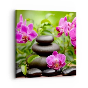 Tablou pe pânză - Piramida de liniște - 30x30 cm