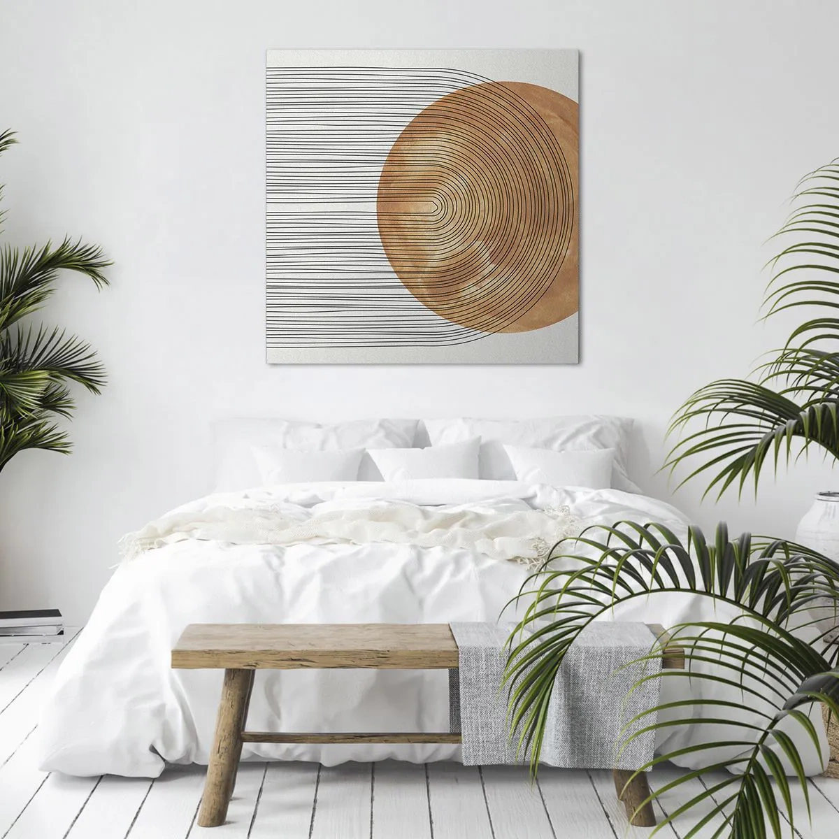 Tablou pe pânză - Compoziția solară - 60x60 cm