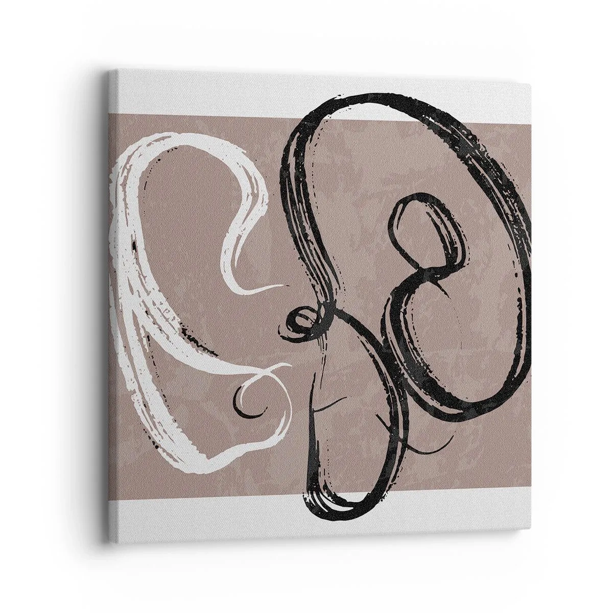 Tablou pe pânză - Compoziția - căutarea plenitudinii - 30x30 cm