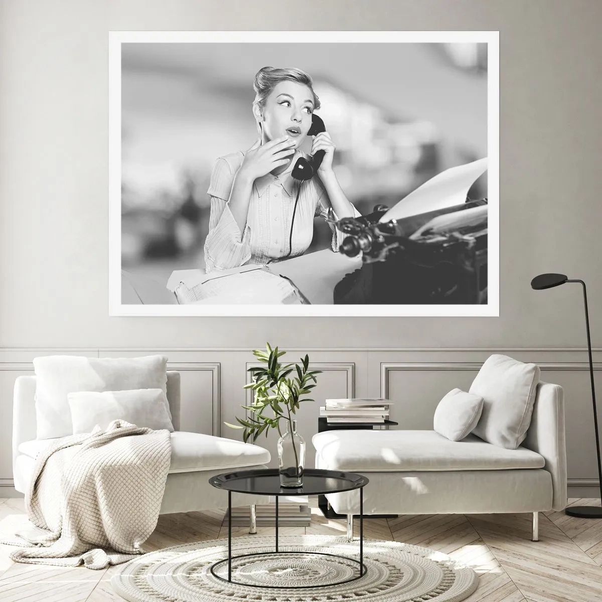 Poster - Bună ziua, suntem în anii '50. - 100x70 cm