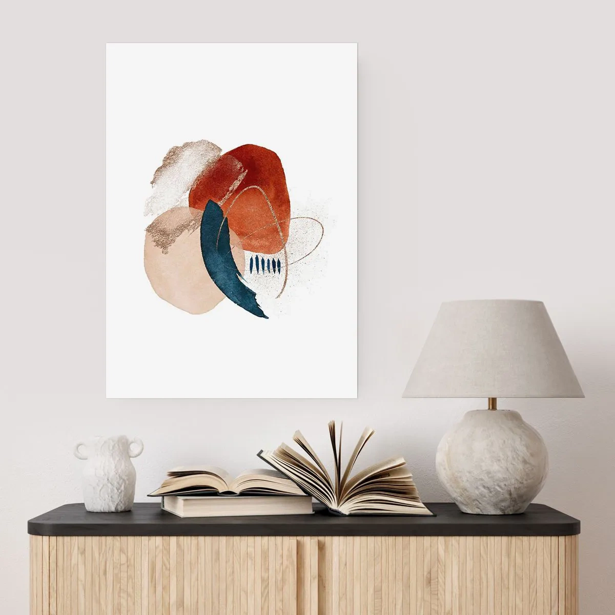 Poster - Compoziție ovală - 50x70 cm