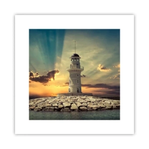 Poster - Lumină - Bunătate - Frumusețe - 30x30 cm