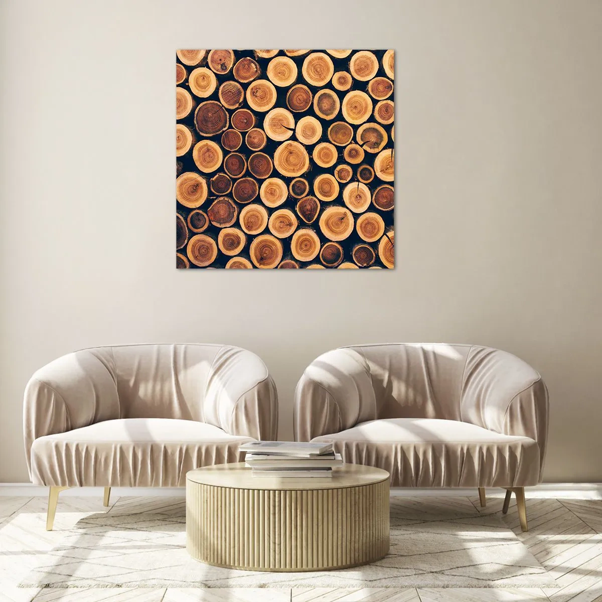 Tablou pe sticlă - Cât de bătrân sunt? - 30x30 cm