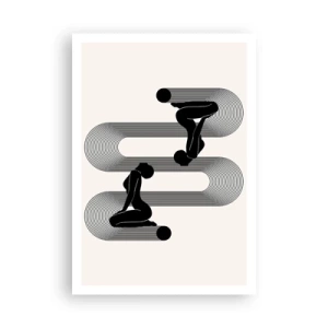 Poster - Simetrie senzuală - 70x100 cm