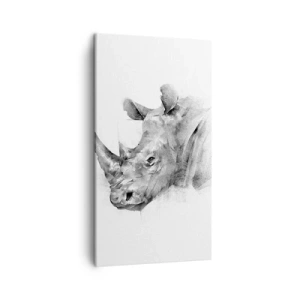 Tablou pe pânză - Portret african - 45x80 cm