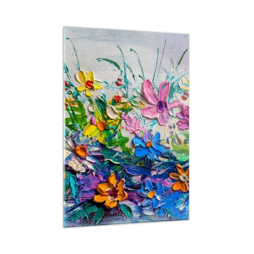 Tablou pe sticlă - Nu este deloc o natură moartă - 50x70 cm