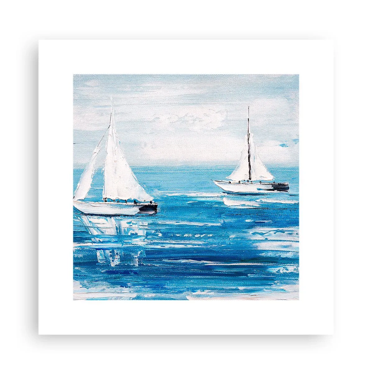 Poster - Cu un prieten alături de tine - 30x30 cm