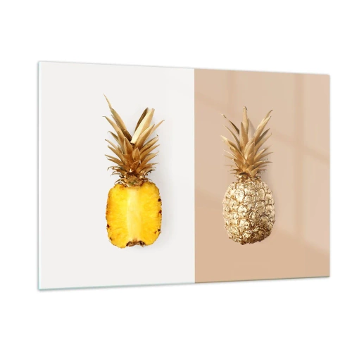 Tablou pe sticlă - Ananas de împărțit - 120x80 cm