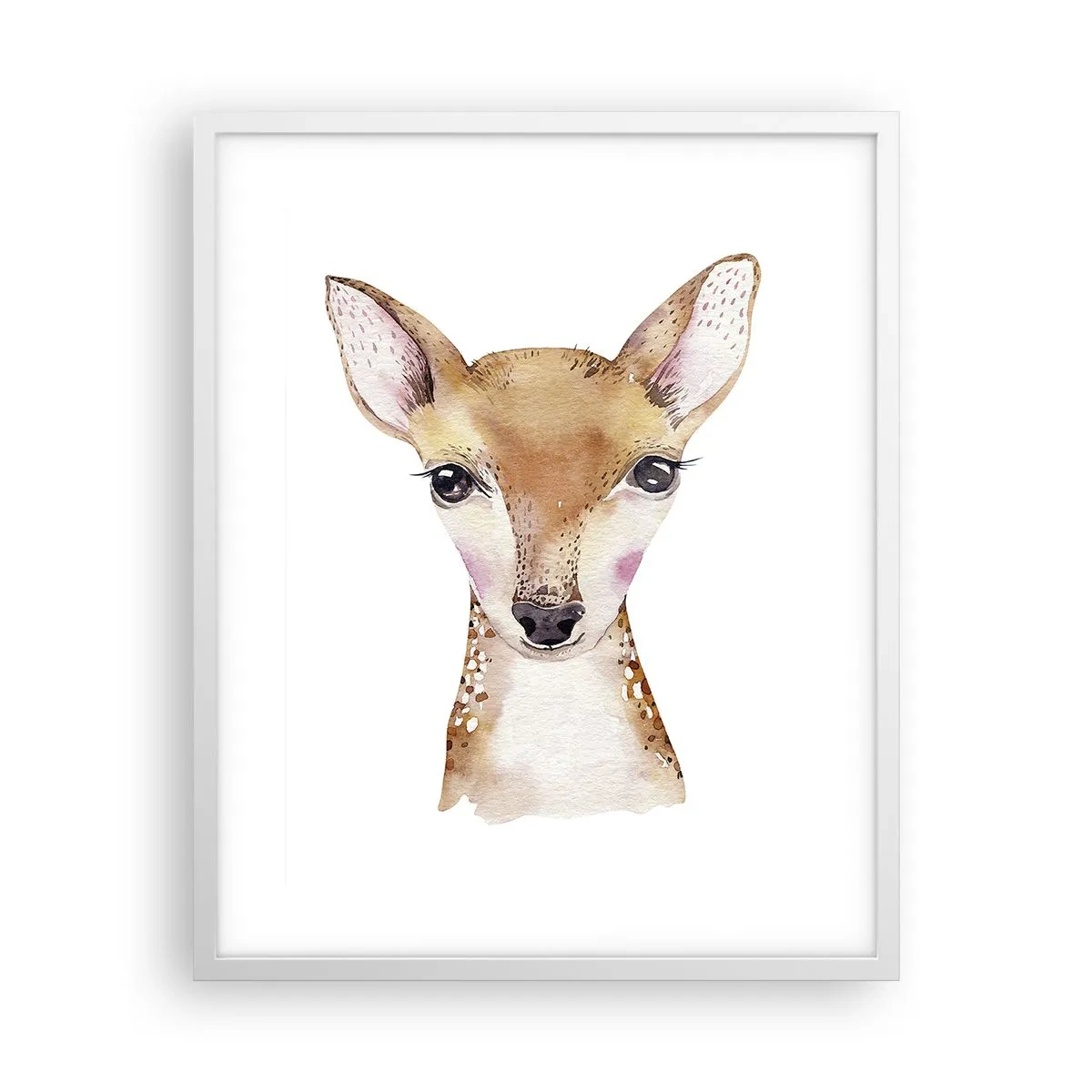 Poster în ramă albă - Natura inocenței - 40x50 cm