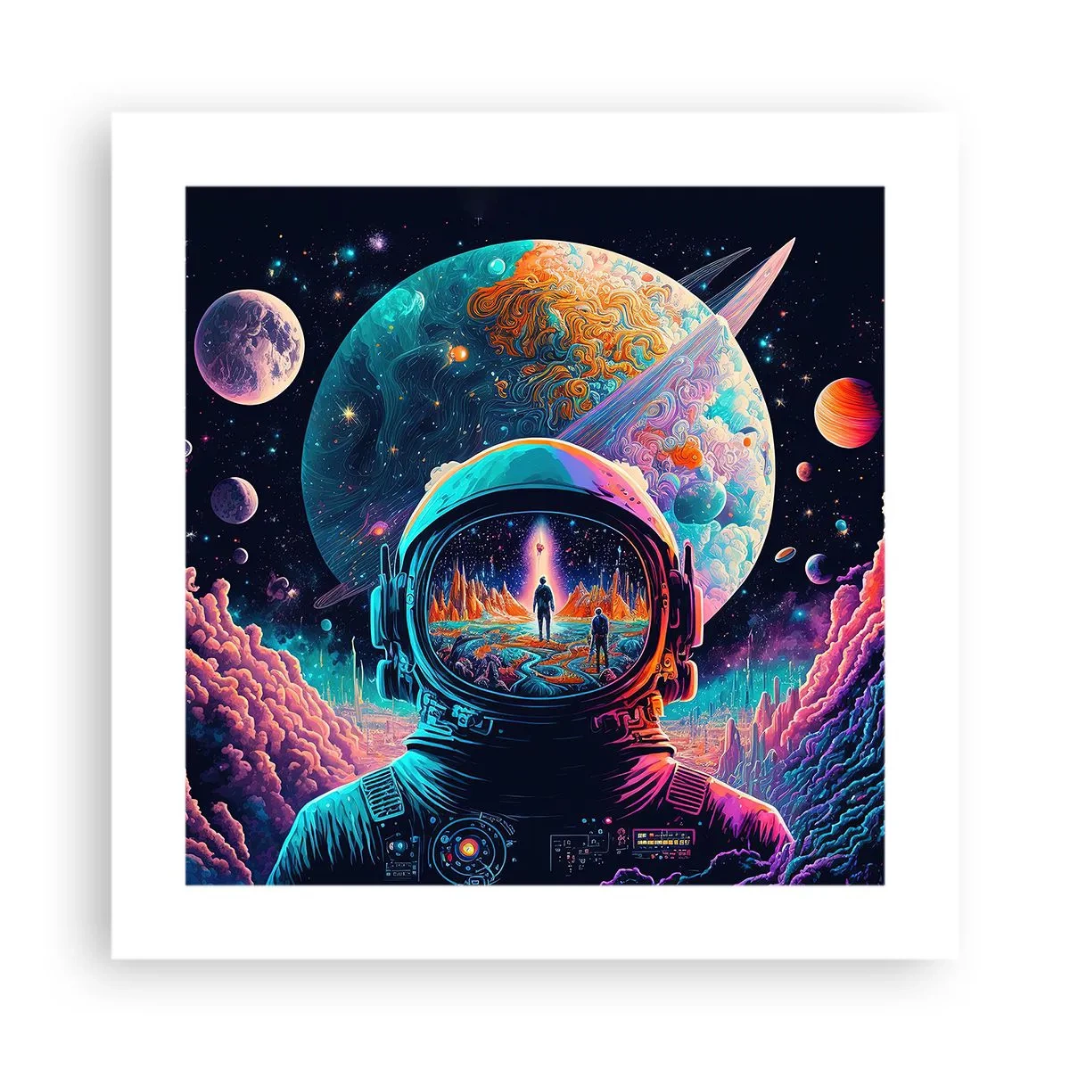 Poster - Visul nevisat al filozofiilor - 40x40 cm